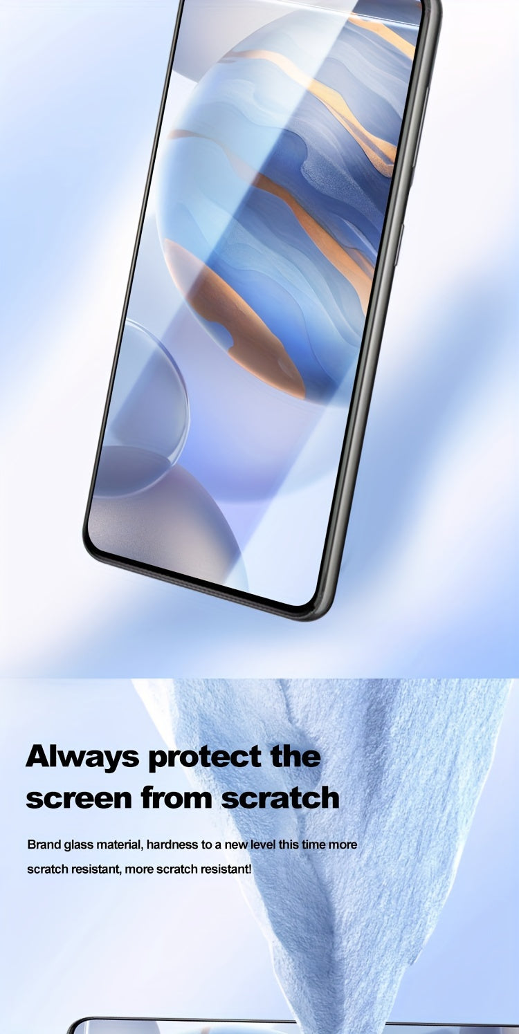 2 Pieces Tempered Film With Instant Stick Box, Suitable For Samsung Galaxy S23 Plus Screen Protector Film With Dust-free Compartment Instant Stick Box Tempered Film To Protect The Full Screen Of The Phone For Samsung Galaxy S