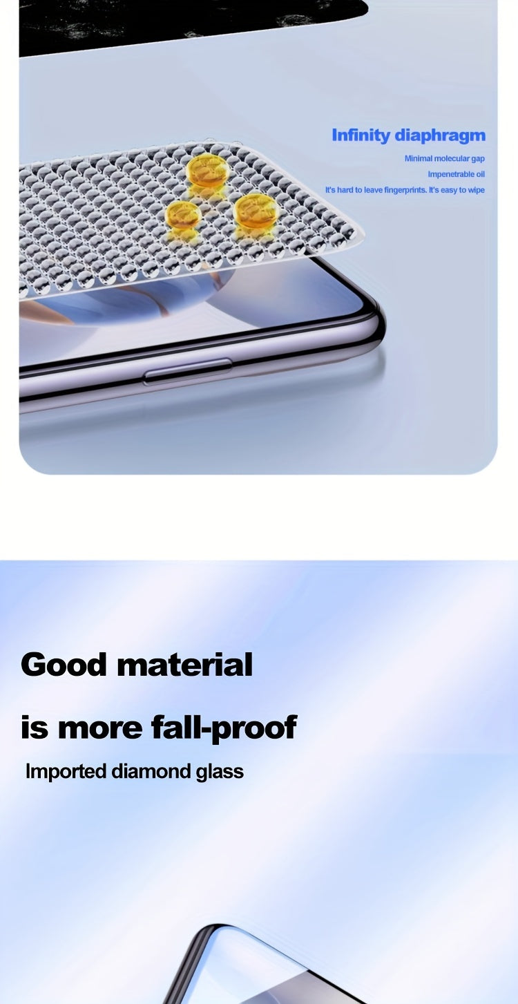 2 Pieces Tempered Film With Instant Stick Box, Suitable For Samsung Galaxy S23 Plus Screen Protector Film With Dust-free Compartment Instant Stick Box Tempered Film To Protect The Full Screen Of The Phone For Samsung Galaxy S