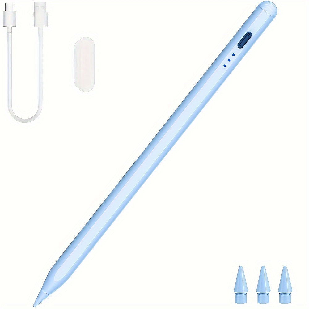 Stylus Pen For IPad (2018-2024) With Fast Charging & Palm Rejection, Compatible With Apple IPad Pro M4 2024, IPad Air M2 2024, IPad Pro 11/12.9 Inch, IPad 10-6th, IPad Air 5th-3rd, IPad Mini 6/5th