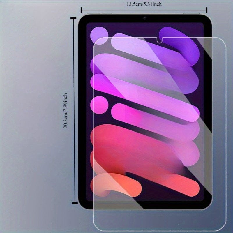 Ultra Clear 9H Tempered Glass Screen Protector for iPad Mini 6 (8.3-Inch, 2021) - Compatible with A2567/A2568/A2569 Models, 2.5D Edge, Single Pack