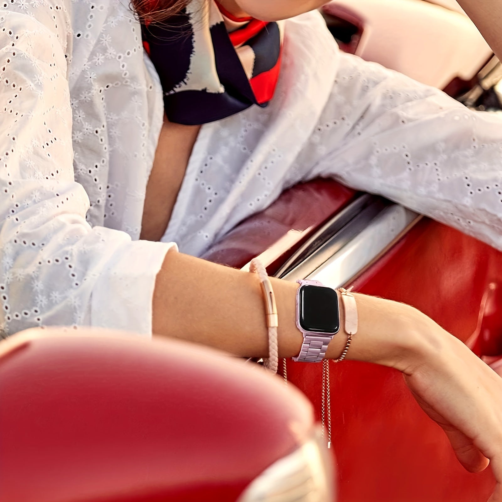 Compatible Apple Watch Band 42mm 44mm 45mm 49mm 38mm 40mm 41mm, Stainless Steel iWatch Band with Case for Apple Watch Series 8/7/6/5/4/3/2/1/SE/SE2/Ultra, 42mm 44mm 45mm