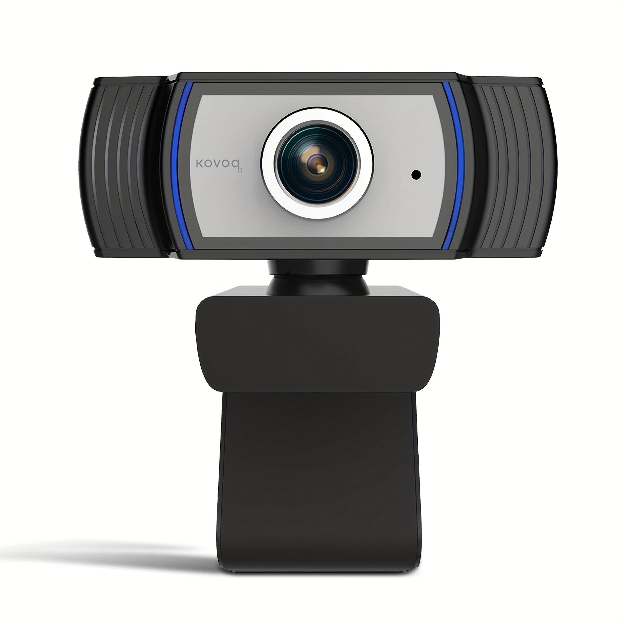 Kovoq HD 1080p Streaming Webcam with Microphone and Auto Color/Light Correction, 96° Wide Angle USB Web Camera, Plug and Play, for Video Conferencing and Gaming, Youtube/Zoom/Skype, Laptop Mac Desktop