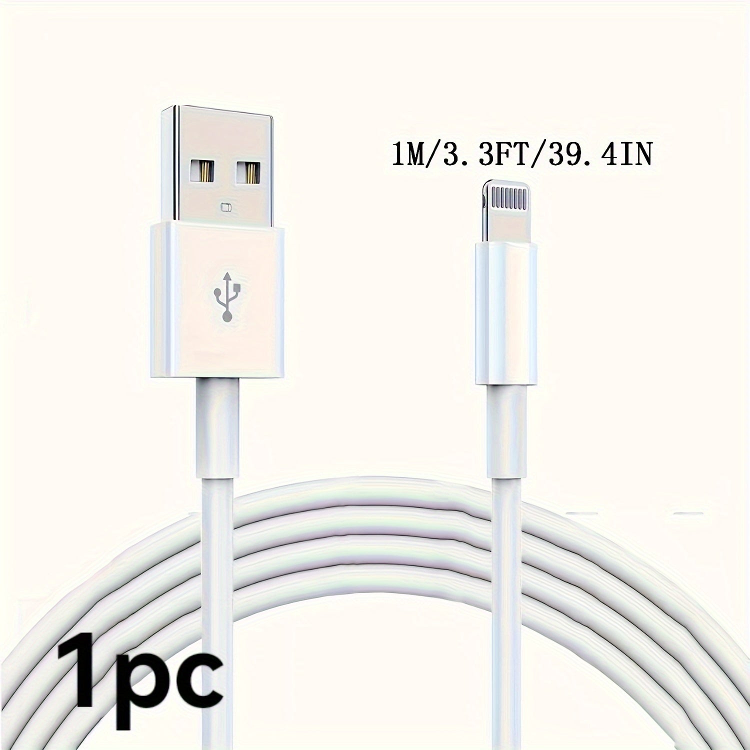 For IPhone Charging Cable 3pcs/1pc 3FT 6FT 10FT MFi Certified Fast Data CableFast Charging Cable Charger Compatible With IPhone 14 13 12 11 XS XR X Pro Max Mini 8 7 6S 6 Plus 5S SE IPad AirPods