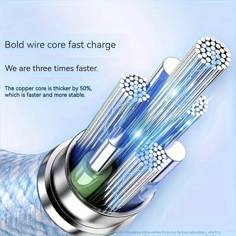 PD60W Macaron Nylon Braided Type-C to Type-C Fast Charge Data Cable 3A USB-C Cord For SamSung For Galaxy S22 S21 S20 Ultra Plus Note 20 10, For Google PIXEL 2/3/4 XL, For iPad Air4, For iPad Mini 6, For iPad Pro 2020, For Mac