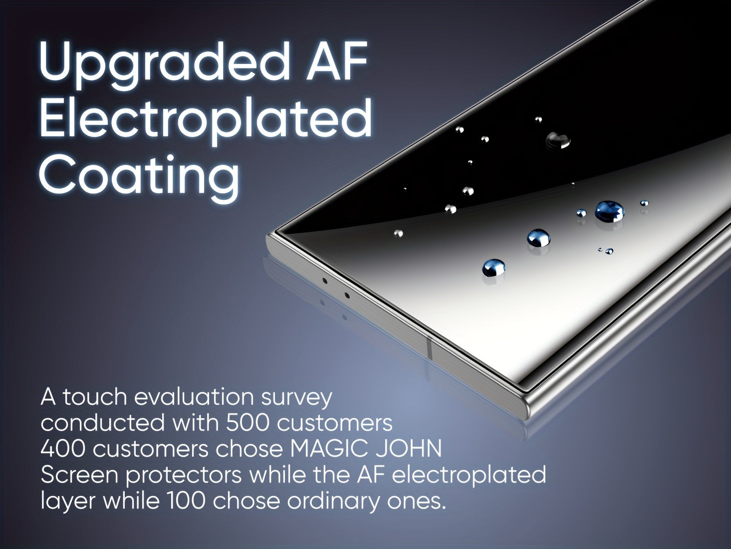 MAGIC JOHN 2 Pack For IPhone 16 Pro Max Plus Tempered Glass Screen Protector, Auto Dust-Elimination Installation, Bubble Free, Dynamic Island Compatible, HD Clear, Easy Installation