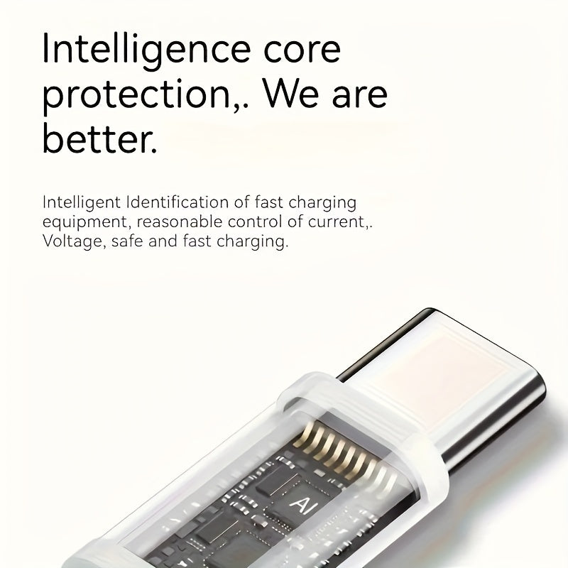 PD60W Macaron Nylon Braided Type-C to Type-C Fast Charge Data Cable 3A USB-C Cord For SamSung For Galaxy S22 S21 S20 Ultra Plus Note 20 10, For Google PIXEL 2/3/4 XL, For iPad Air4, For iPad Mini 6, For iPad Pro 2020, For Mac