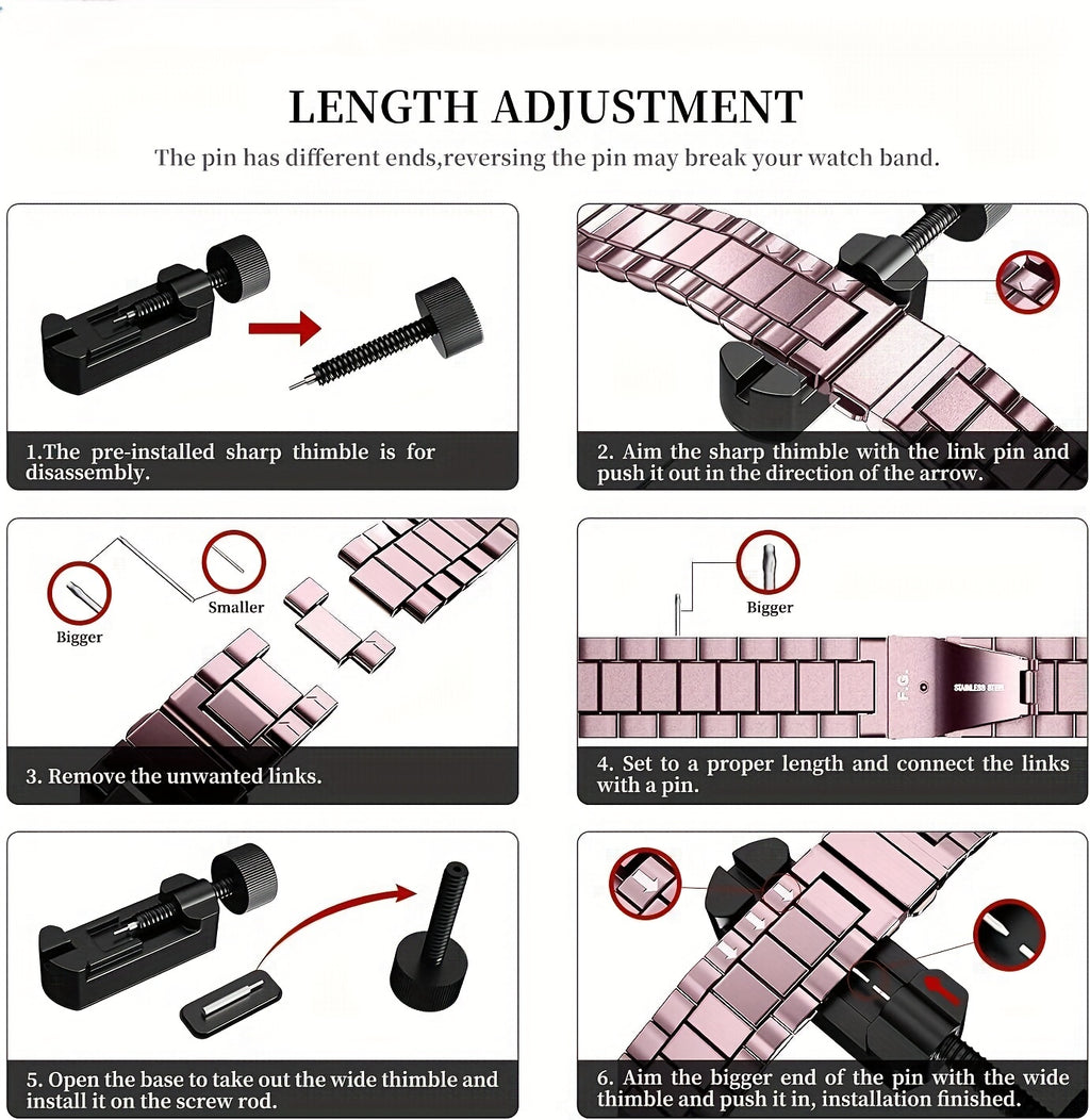 Compatible Apple Watch Band 42mm 44mm 45mm 49mm 38mm 40mm 41mm, Stainless Steel iWatch Band with Case for Apple Watch Series 8/7/6/5/4/3/2/1/SE/SE2/Ultra, 42mm 44mm 45mm