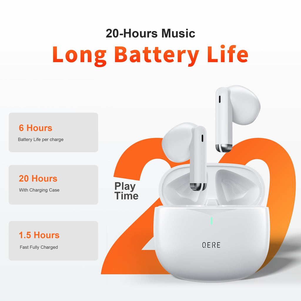 Wireless Headphones, QERE E28, NEW TWS, HD Microphone, HIFI Earphones, Earbud