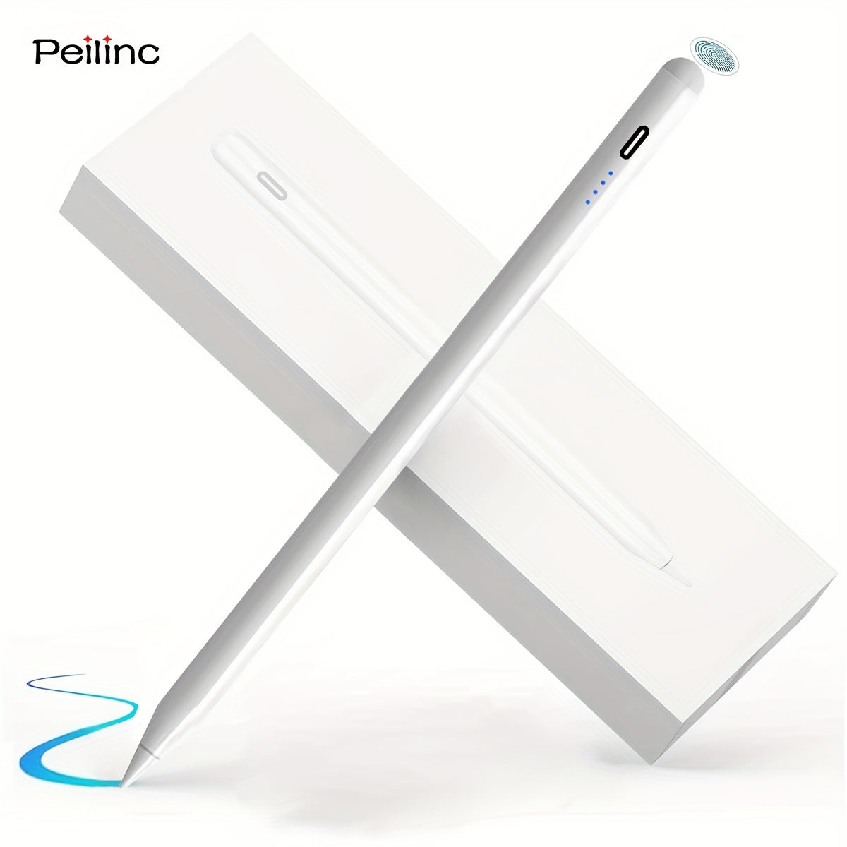 Stylus Pen for iPad - Fast Charging, Compatible with Apple Pencil 2nd Gen, iPad 9th/10th Gen, iPad Pro 11/12.9 3/4/5 Gen, iPad Mini 5/6, iPad 6/7/8, iPad Air 3/4/5, and More (2018-2024)