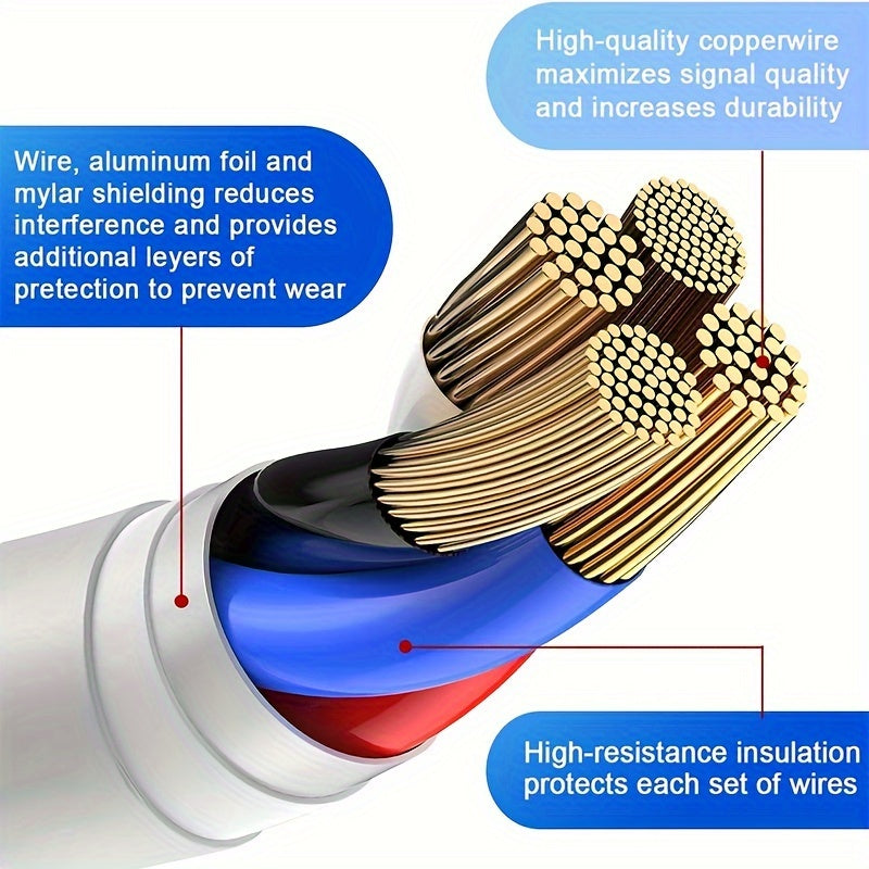 For IPhone Charging Cable 3pcs/1pc 3FT 6FT 10FT MFi Certified Fast Data CableFast Charging Cable Charger Compatible With IPhone 14 13 12 11 XS XR X Pro Max Mini 8 7 6S 6 Plus 5S SE IPad AirPods