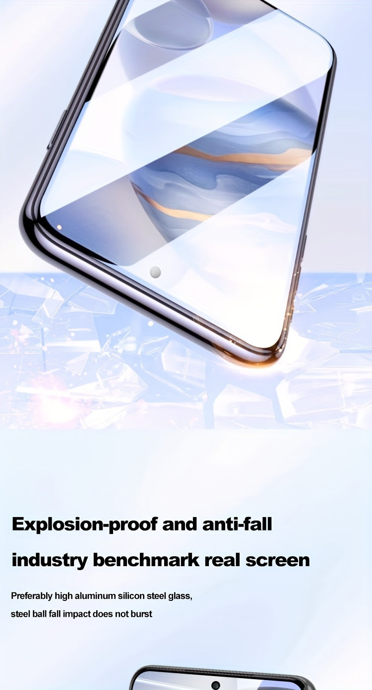 2 Pieces Tempered Film With Instant Stick Box, Suitable For Samsung Galaxy S23 Plus Screen Protector Film With Dust-free Compartment Instant Stick Box Tempered Film To Protect The Full Screen Of The Phone For Samsung Galaxy S