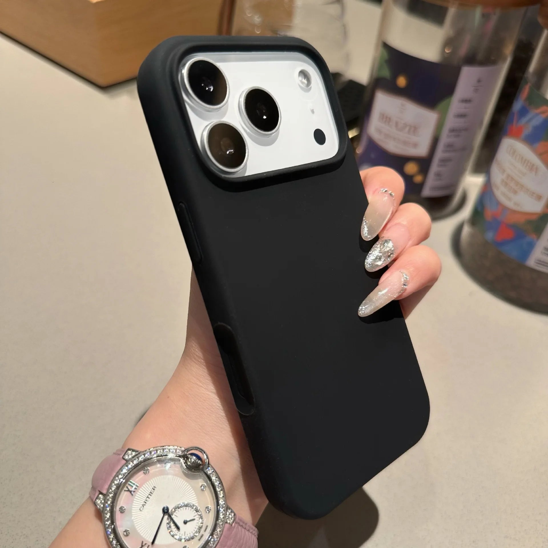 Minimalist Matte Skin Feel Wireless Charge Magnetic Phone Case for iPhone 17 16 15 14 13...Pro Max Plus Soft SIlicone Back Cover