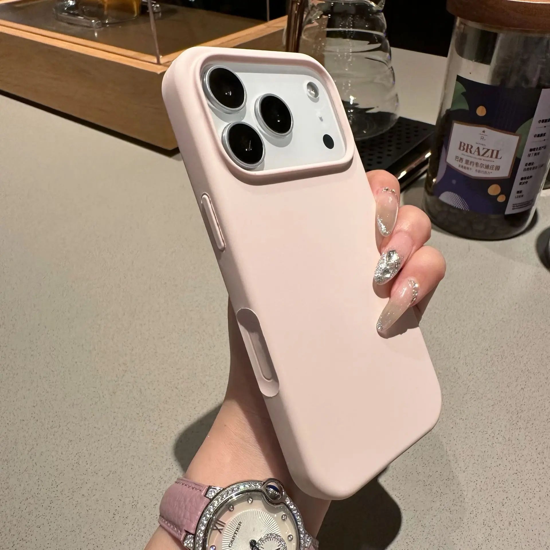 Minimalist Matte Skin Feel Wireless Charge Magnetic Phone Case for iPhone 17 16 15 14 13...Pro Max Plus Soft SIlicone Back Cover