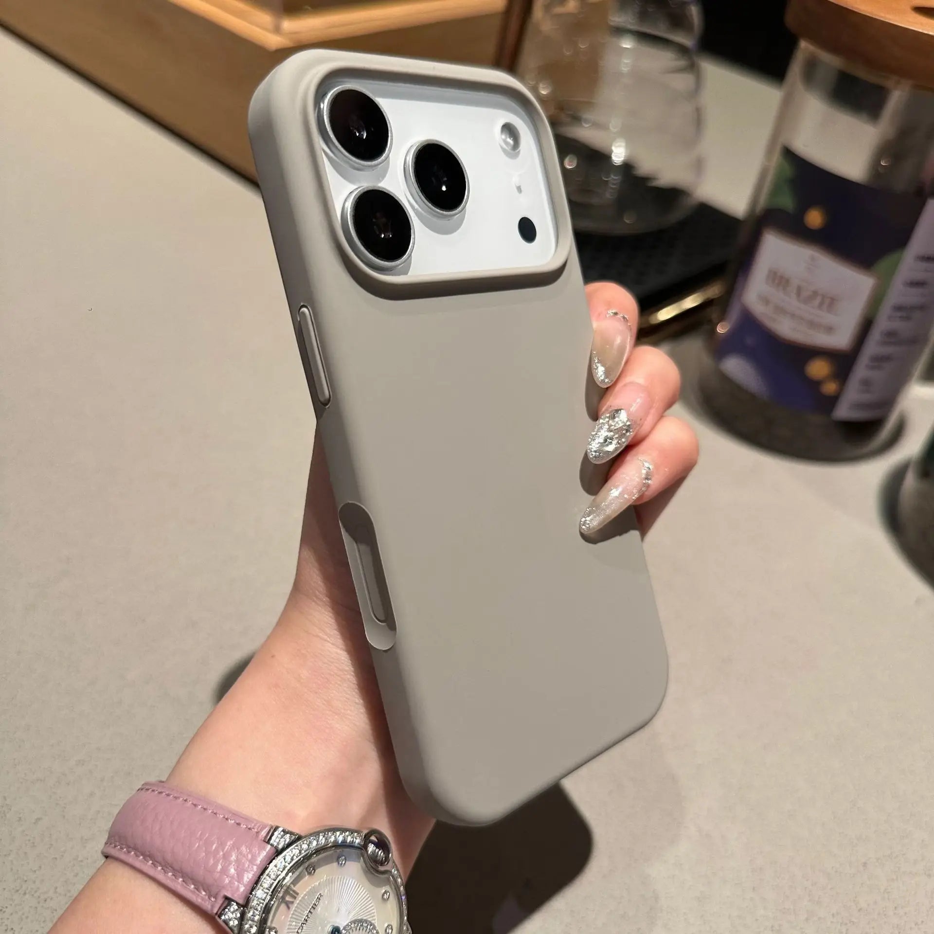 Minimalist Matte Skin Feel Wireless Charge Magnetic Phone Case for iPhone 17 16 15 14 13...Pro Max Plus Soft SIlicone Back Cover