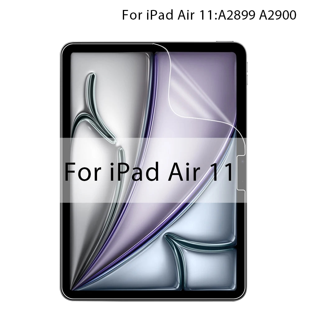 Like Paper Film For Ipad Pro 13 11 M4 M2 2024 12.9 10 9 9th 10th Generation Screen Protector For Ipad Air 5 4 3 Mini 6 8th Matte