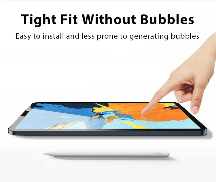 Like Paper Film For Ipad Pro 13 11 M4 M2 2024 12.9 10 9 9th 10th Generation Screen Protector For Ipad Air 5 4 3 Mini 6 8th Matte