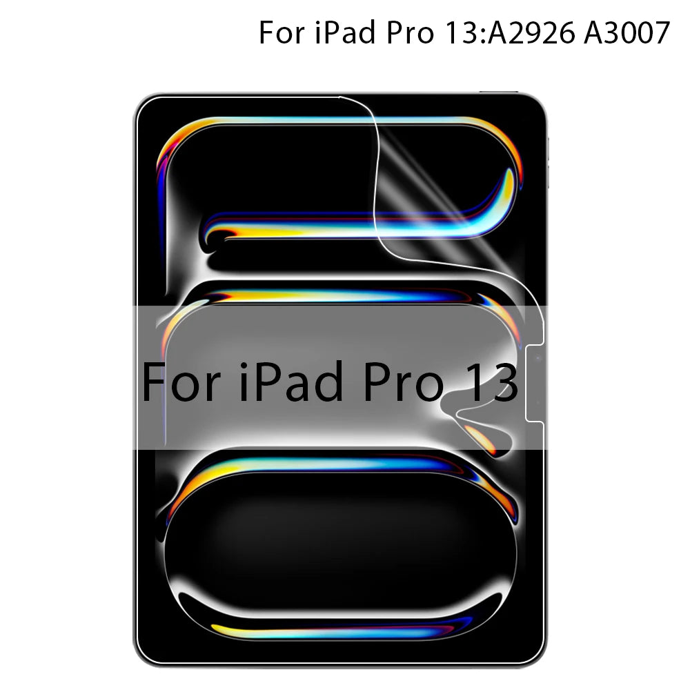 Like Paper Film For Ipad Pro 13 11 M4 M2 2024 12.9 10 9 9th 10th Generation Screen Protector For Ipad Air 5 4 3 Mini 6 8th Matte