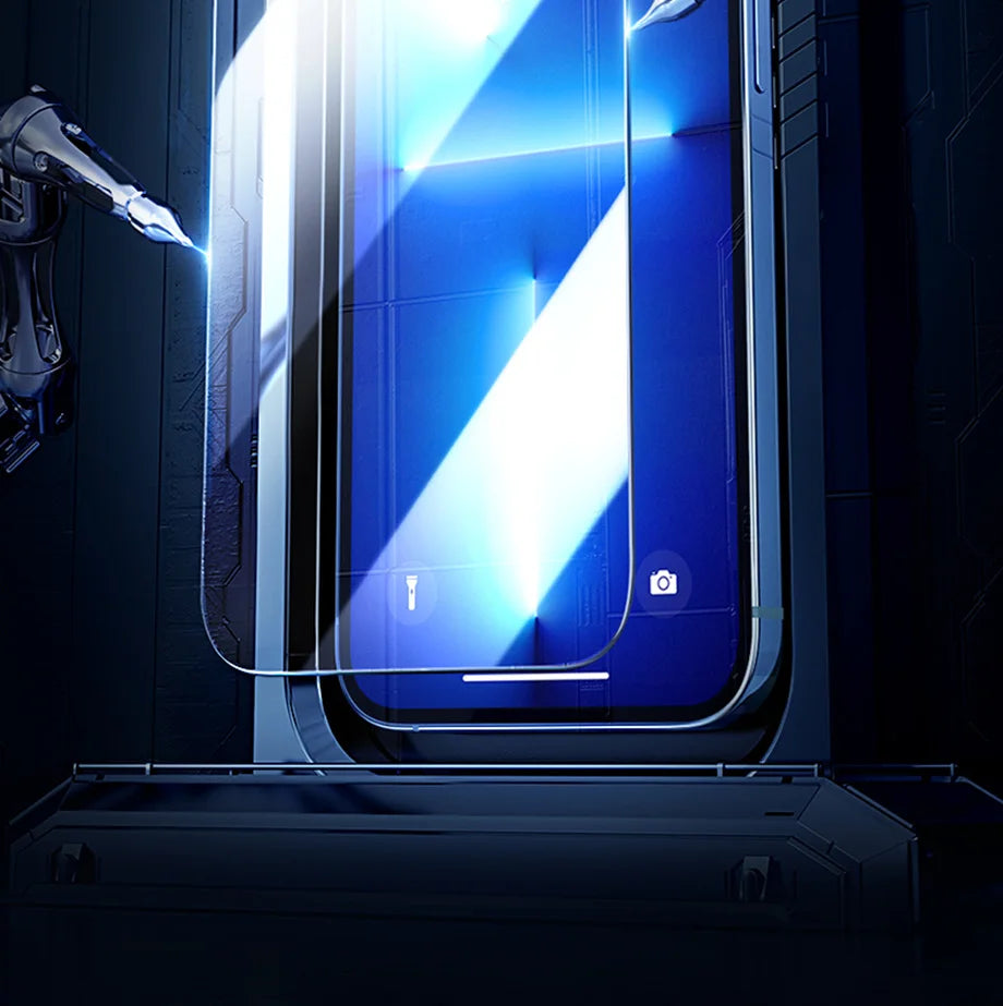 3Pcs Tempered Glass for iPhone 14 13 12 11 15 Pro Max Mini Screen Protector for iPhone 17 XR XS MAX 7 8 Plus 16 Protective Glass