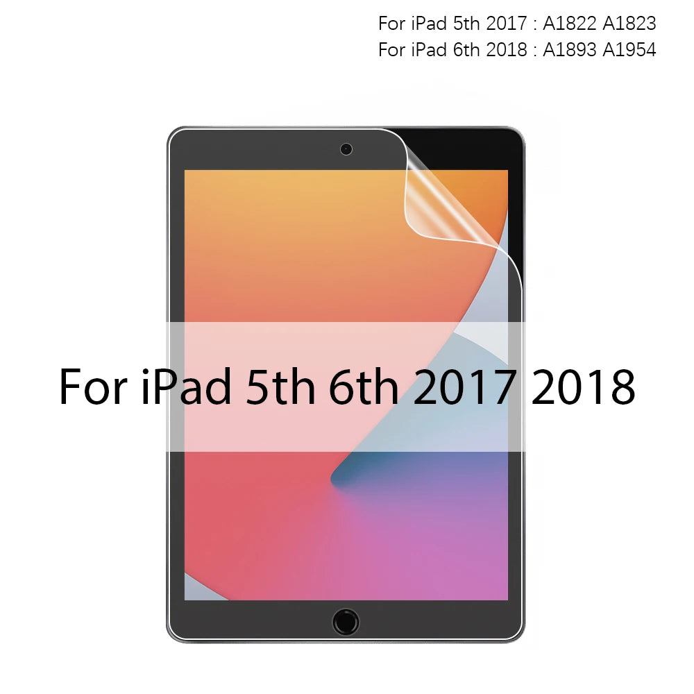 Like Paper Film For Ipad Pro 13 11 M4 M2 2024 12.9 10 9 9th 10th Generation Screen Protector For Ipad Air 5 4 3 Mini 6 8th Matte