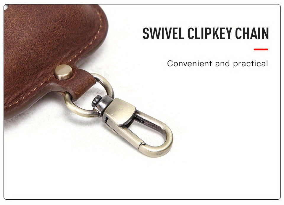 Luxury Italian Crazy Horse Leather Protective Case for AirPods Pro & 3 - Premium Cowhide Wireless Earbud Cover