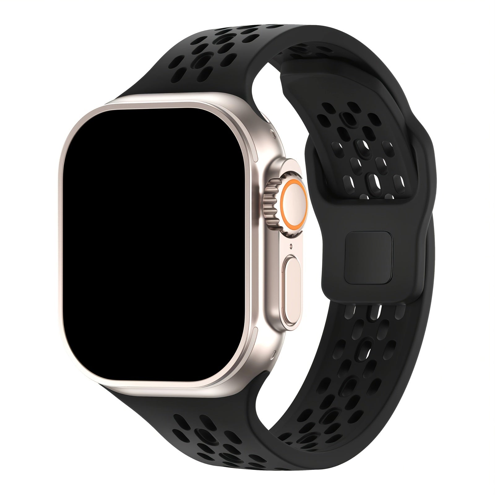 3 Pack Silicone Sport Breathable Watch Band Silicone Strap For Apple Watch IWatch Series Ultra 2 SE 10 8 7 6 5 4 3 2 1 38mm 40mm 41mm 42mm 44mm 45mm 46mm 49mm