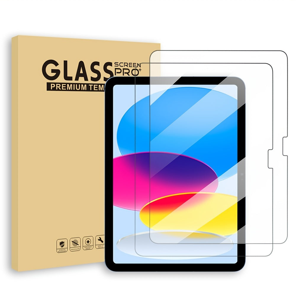 This Is a Pack of 2 Tempered Glass Screen Protectors for Ipad Models Including The 11Th, 10Th, 9Th, 8Th, 7Th, 6Th, 5Th, Air 7, Air 6, Air 5, Air 4, Air 3, Mini 7, Mini 6, Mini 5, And Mini 4 (2018/2020/2019/2020/2022/2023/2024