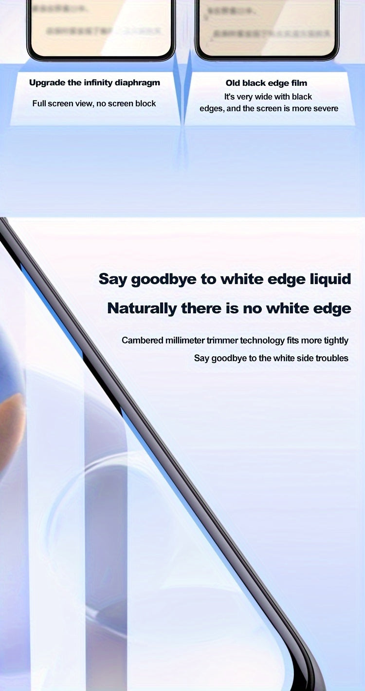 2 Pieces Tempered Film With Instant Stick Box, Suitable For Samsung Galaxy S23 Plus Screen Protector Film With Dust-free Compartment Instant Stick Box Tempered Film To Protect The Full Screen Of The Phone For Samsung Galaxy S