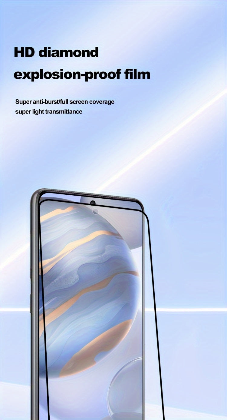 2 Pieces Tempered Film With Instant Stick Box, Suitable For Samsung Galaxy S23 Plus Screen Protector Film With Dust-free Compartment Instant Stick Box Tempered Film To Protect The Full Screen Of The Phone For Samsung Galaxy S