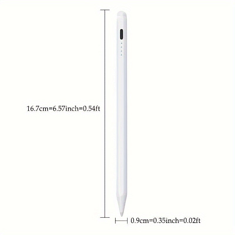 Stylus Pen For IPad (2018-2024) With Fast Charging & Palm Rejection, Compatible With Apple IPad Pro M4 2024, IPad Air M2 2024, IPad Pro 11/12.9 Inch, IPad 10-6th, IPad Air 5th-3rd, IPad Mini 6/5th