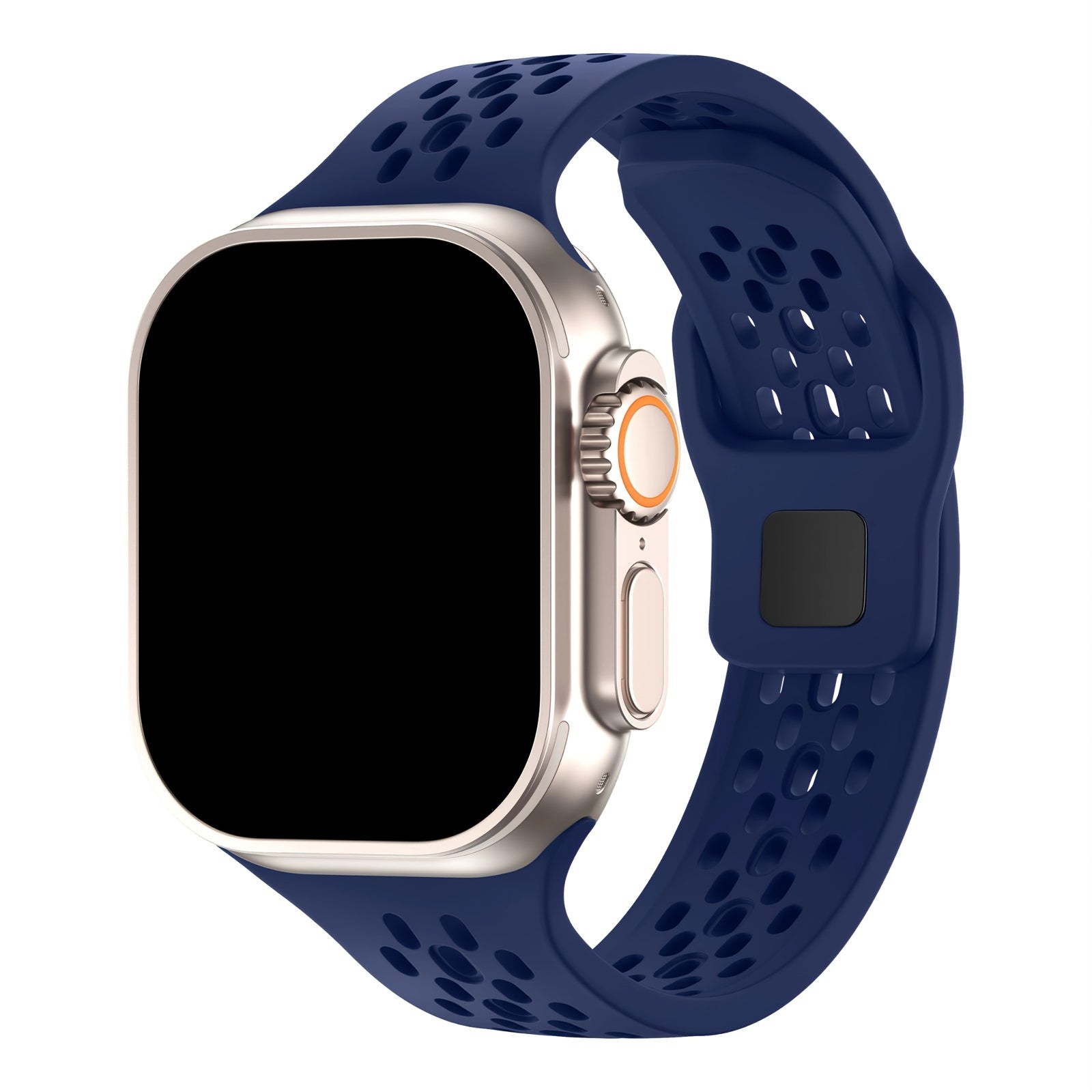 3 Pack Silicone Sport Breathable Watch Band Silicone Strap For Apple Watch IWatch Series Ultra 2 SE 10 8 7 6 5 4 3 2 1 38mm 40mm 41mm 42mm 44mm 45mm 46mm 49mm