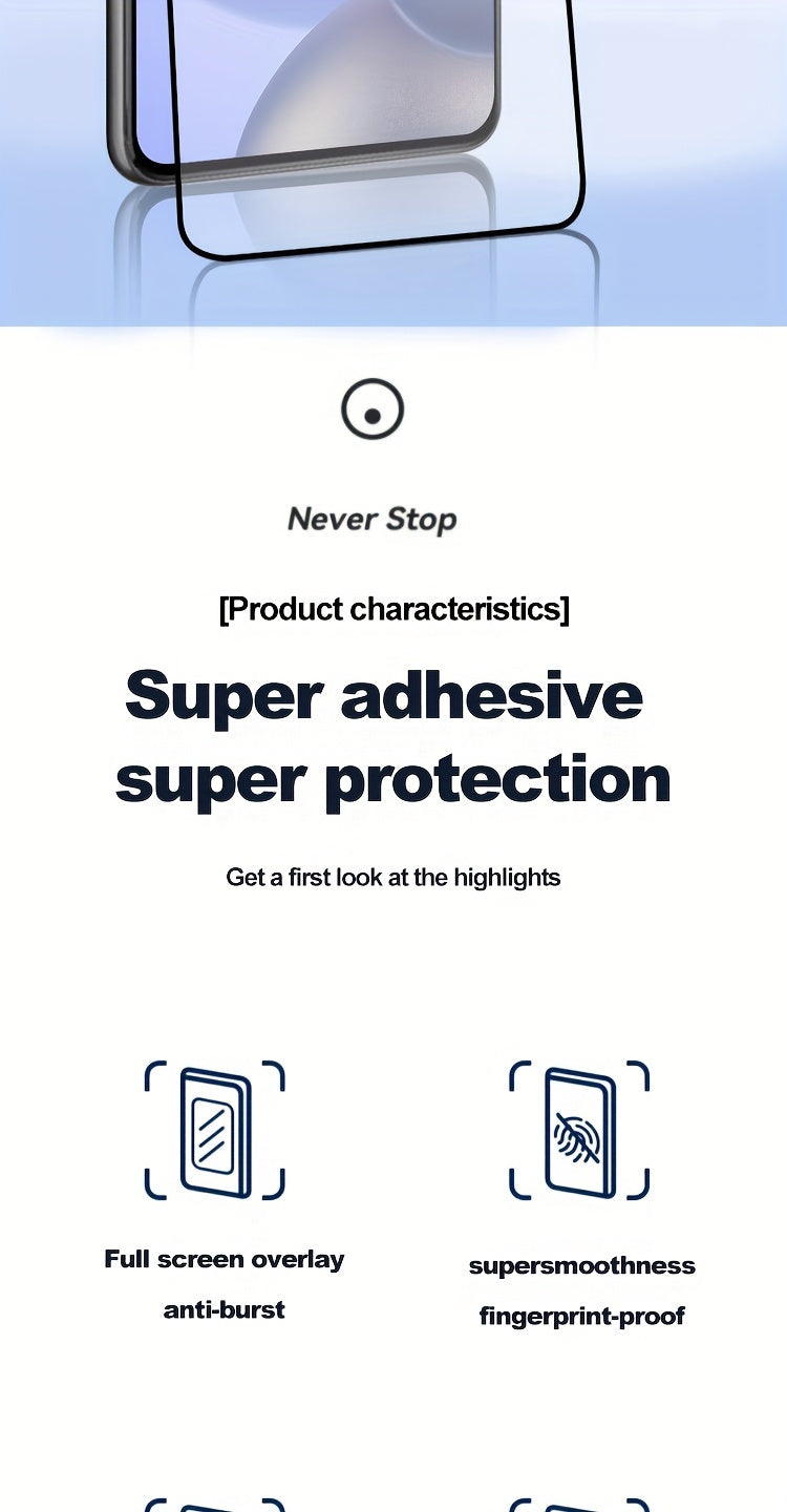 2 Pieces Tempered Film With Instant Stick Box, Suitable For Samsung Galaxy S23 Plus Screen Protector Film With Dust-free Compartment Instant Stick Box Tempered Film To Protect The Full Screen Of The Phone For Samsung Galaxy S