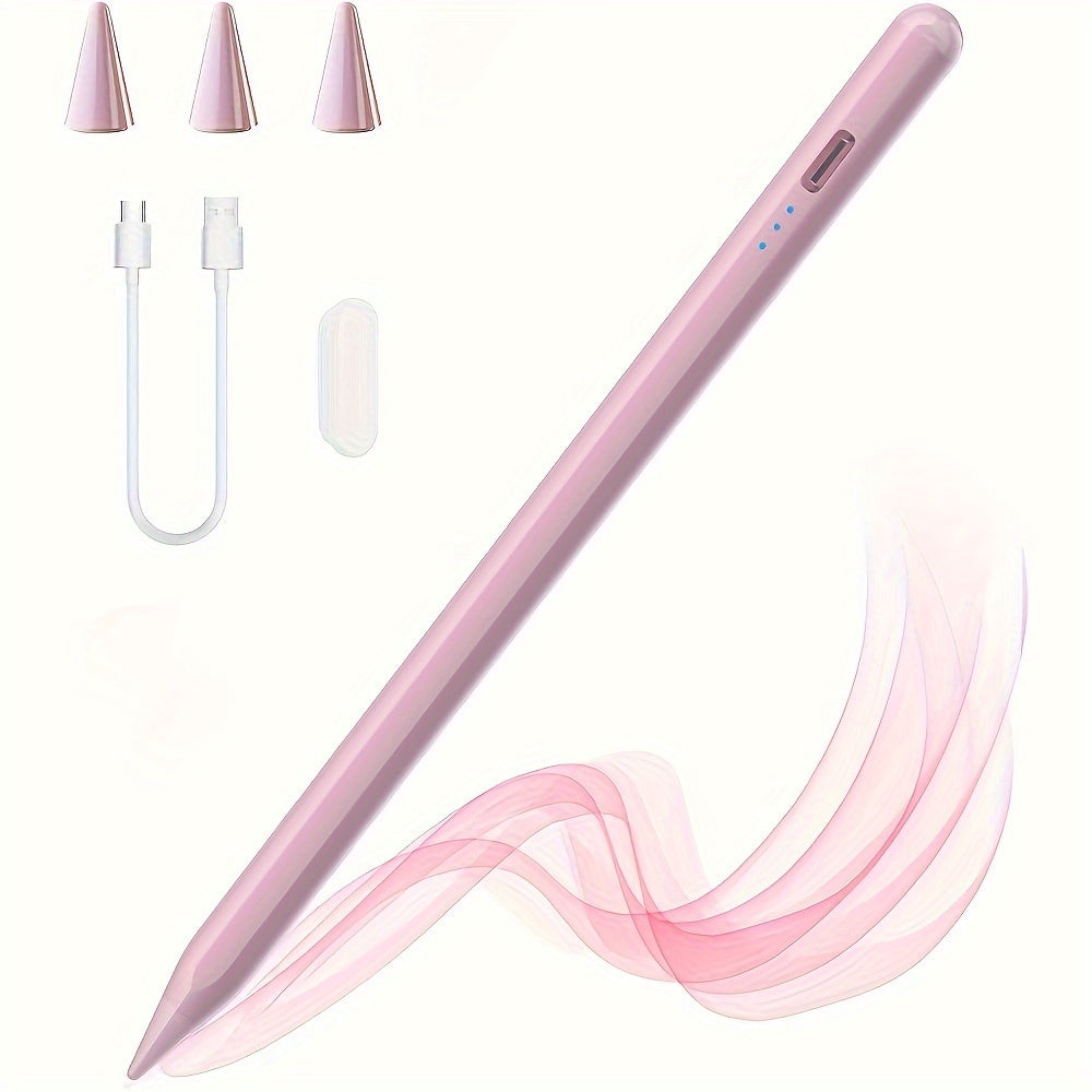 Stylus Pen For IPad (2018-2024) With Fast Charging & Palm Rejection, Compatible With Apple IPad Pro M4 2024, IPad Air M2 2024, IPad Pro 11/12.9 Inch, IPad 10-6th, IPad Air 5th-3rd, IPad Mini 6/5th