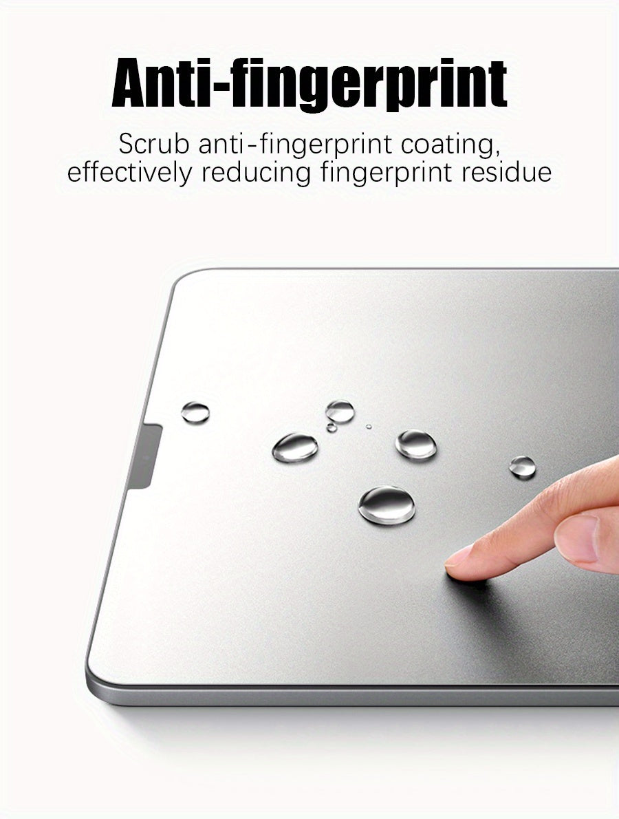 2 Sheets Matte Paper Writing Screen Protector For IPad Air 4 5 3 2 1, IPad 10 2022 10.9, IPad 9 8 7 2021 2020 2019 10.2, IPad Pro 11 12.9, IPad Mini 6 8.3, IPad 5 6 2017 2018 9.7, Anti-Glare Sensitive Touch, Office/Painting,