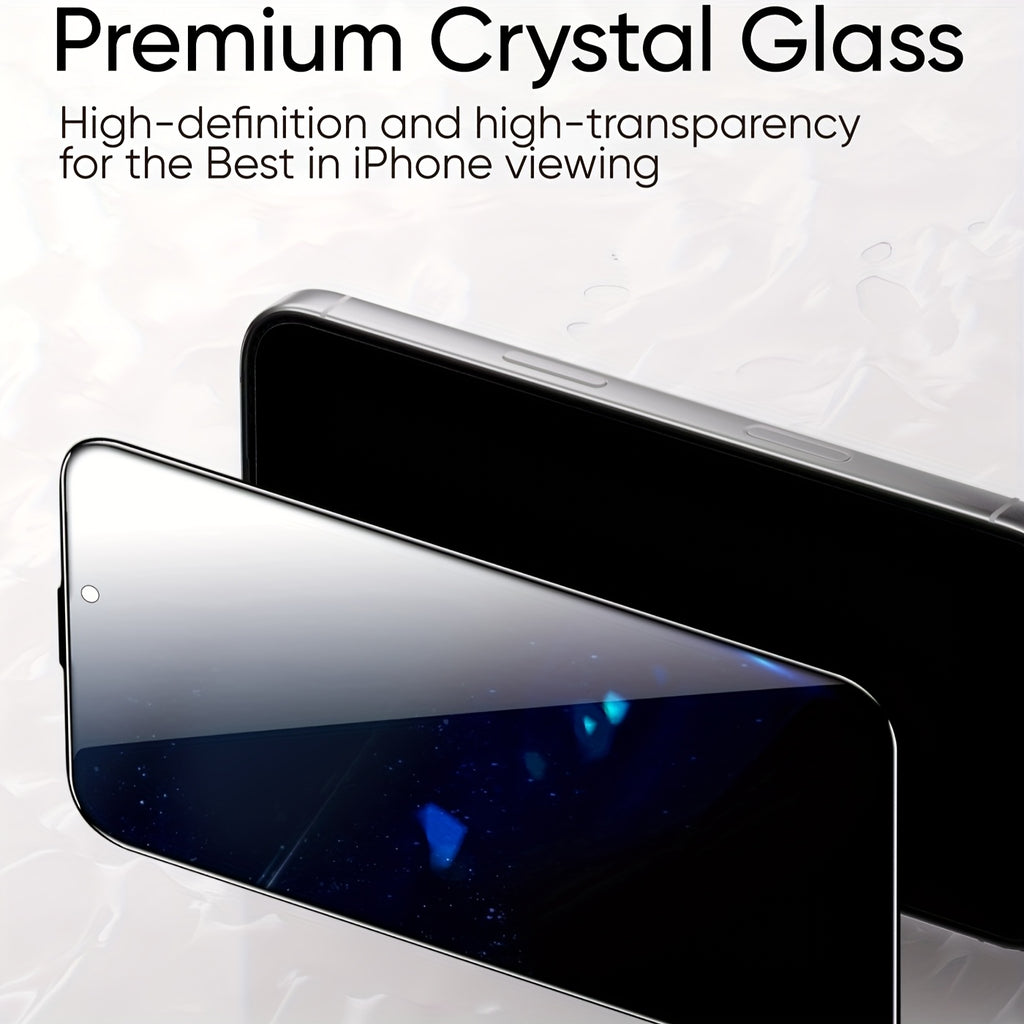 MAGIC JOHN 2 Pack For IPhone 16 Pro Max Plus Tempered Glass Screen Protector, Auto Dust-Elimination Installation, Bubble Free, Dynamic Island Compatible, HD Clear, Easy Installation